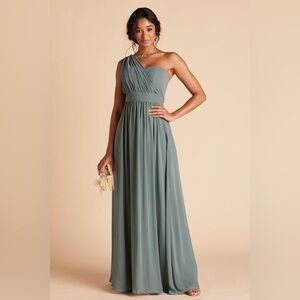 Grace Convertible Dress Chiffon Sea Glass Size XS‎